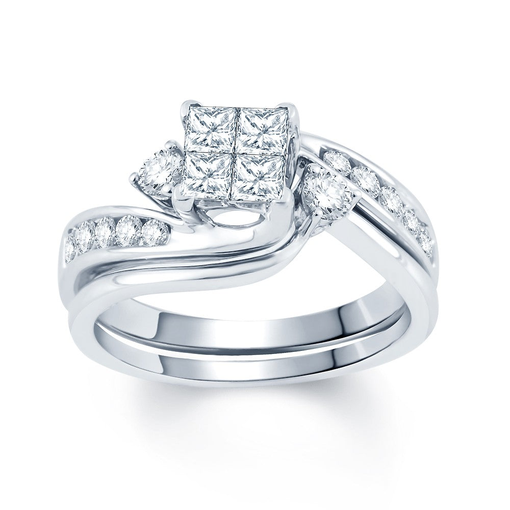 14K  4.00CT  Diamond Bridal Ring