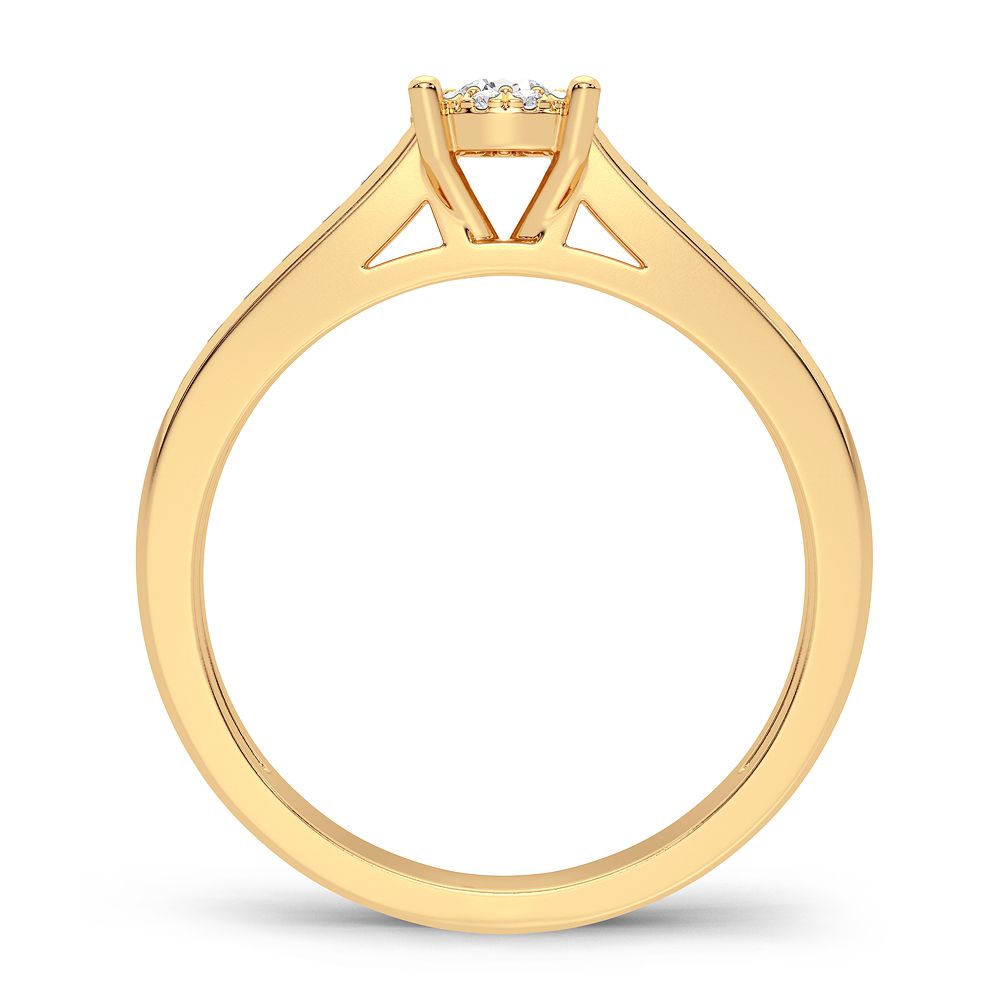 14K 0.35CT Diamond Ring