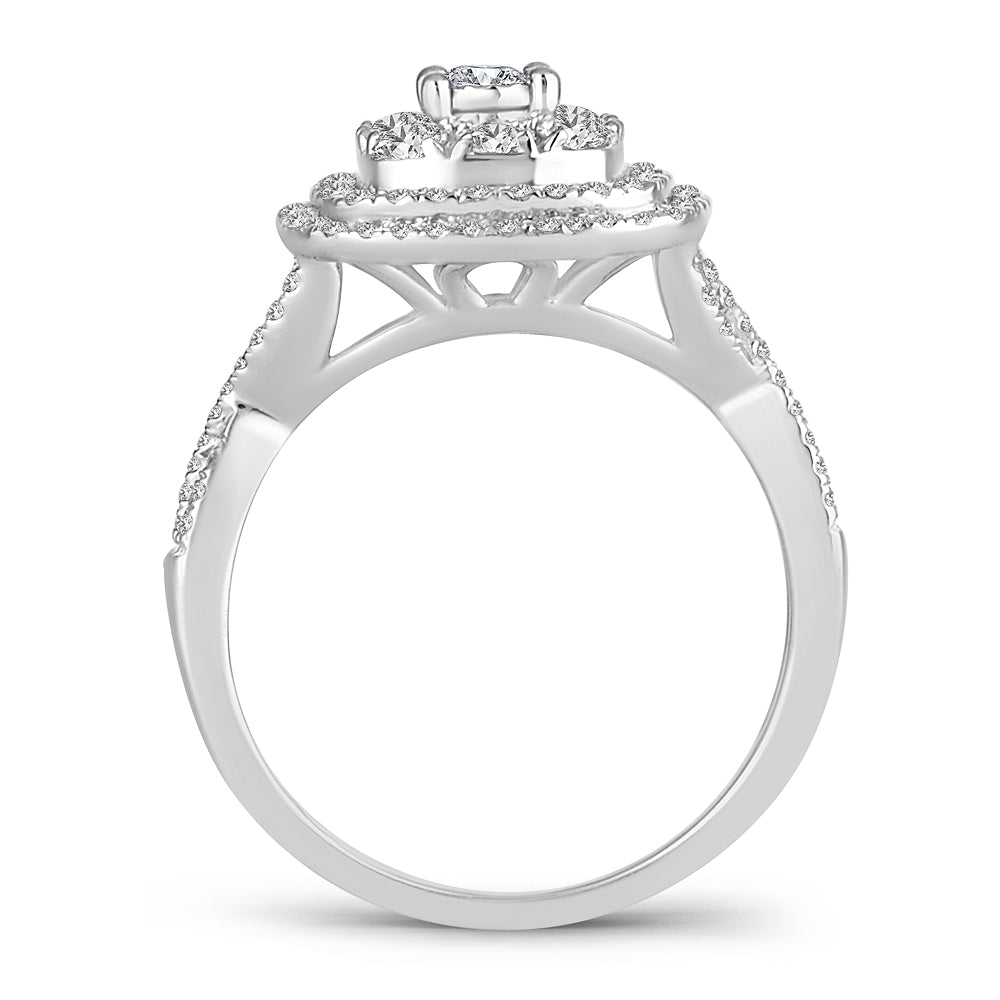 14K 0.76CT Engagement Ring