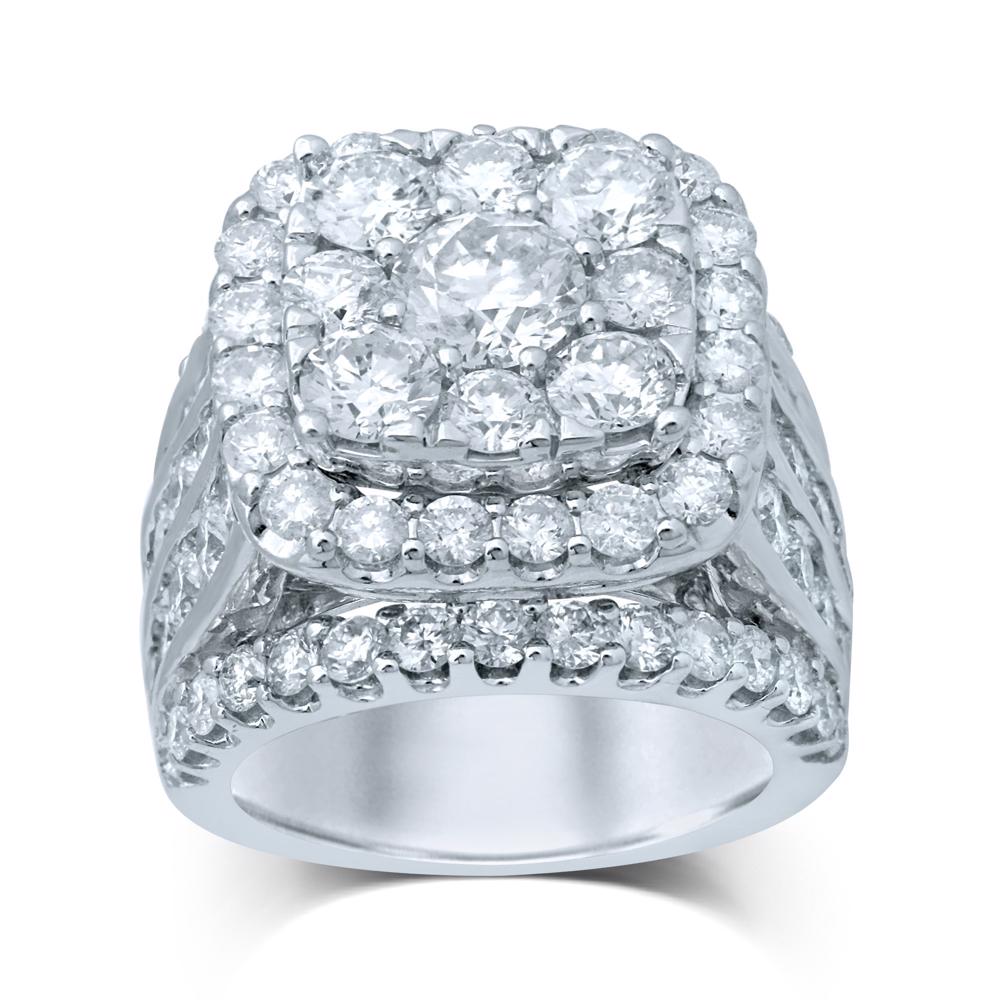 14K 8.00CT Diamond BRIDAL RING
