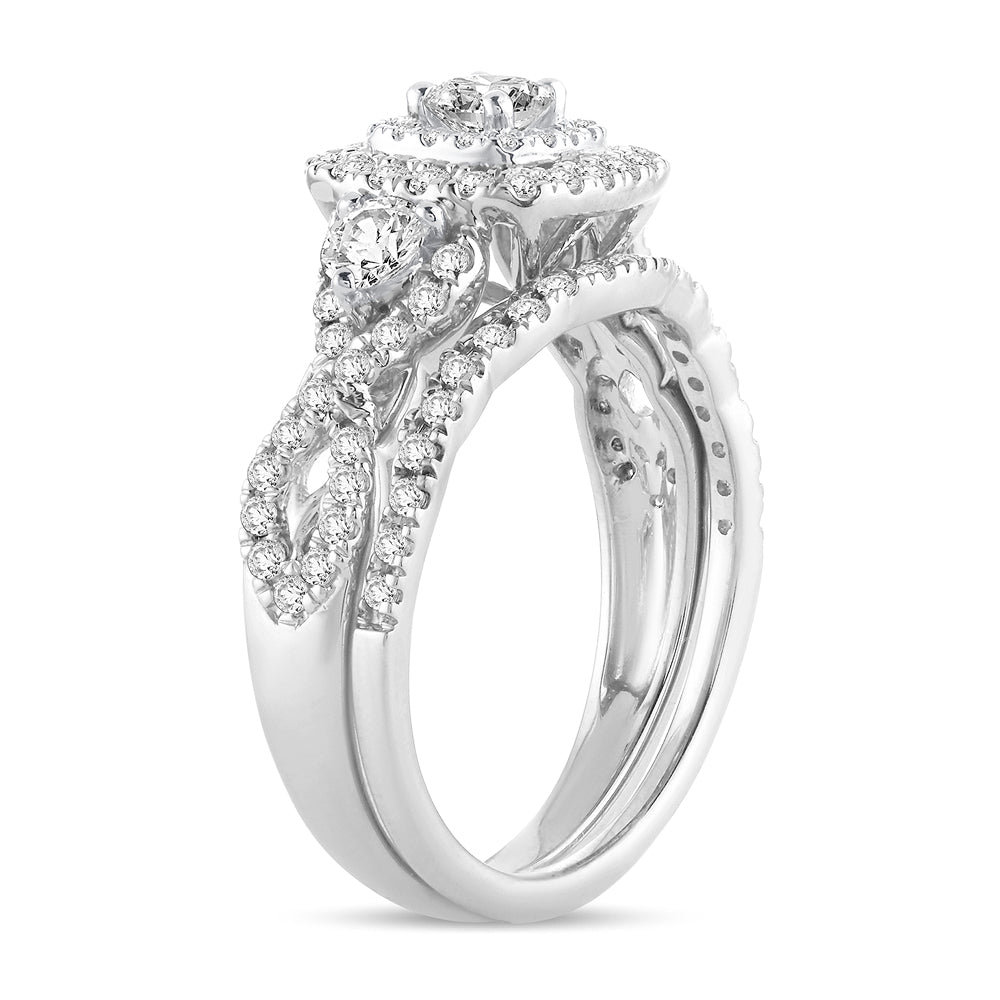 14K 1.00CT Diamond Bridal