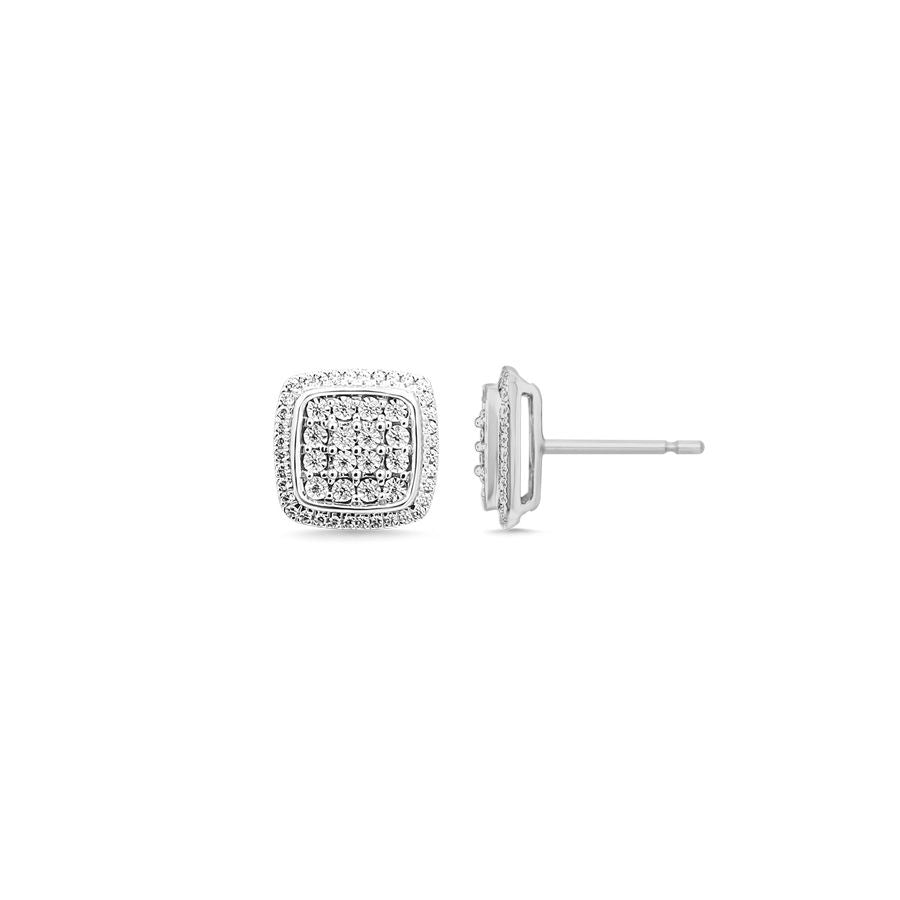 14K 0.25CT Diamond Earring