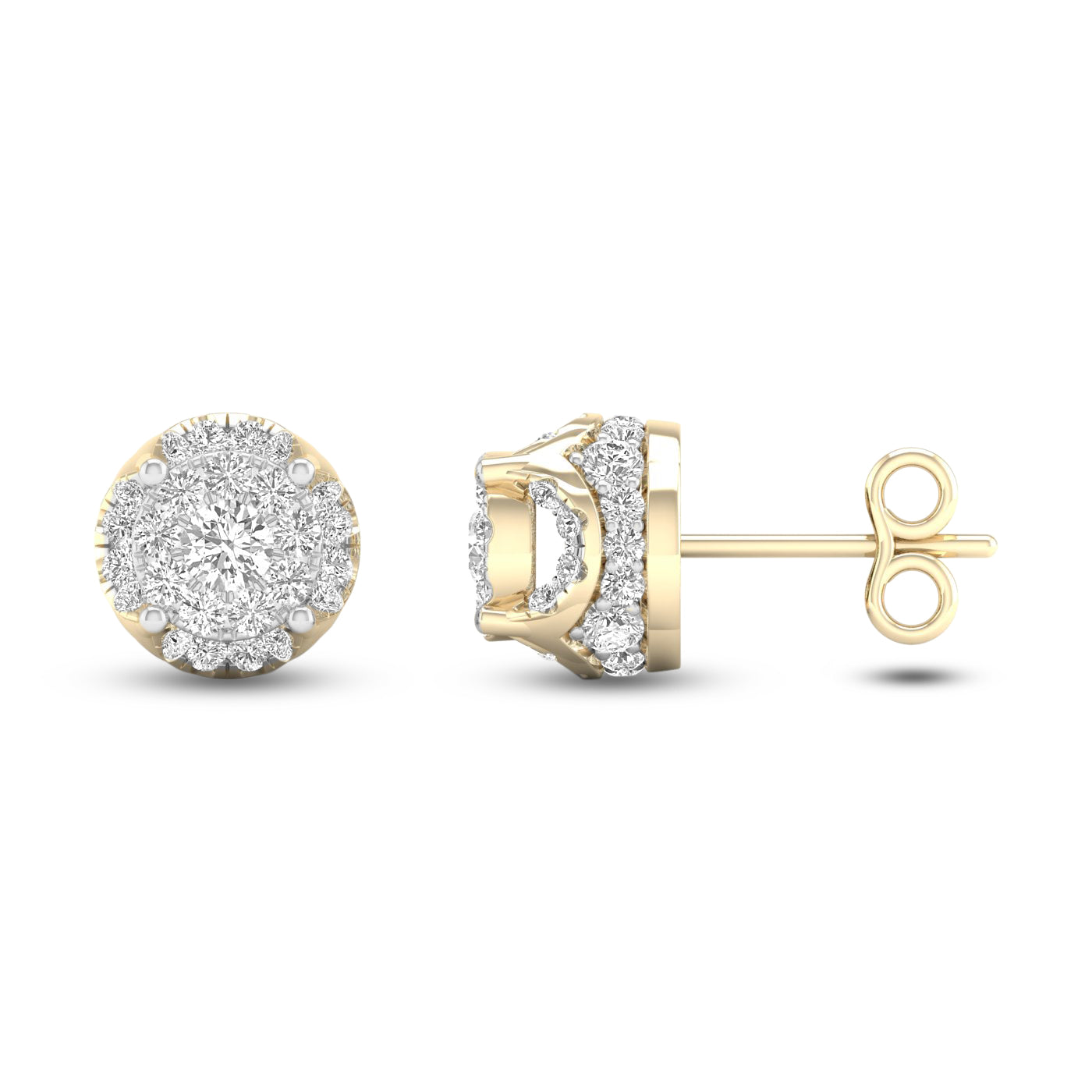 10K 1.50CT Diamond Earring