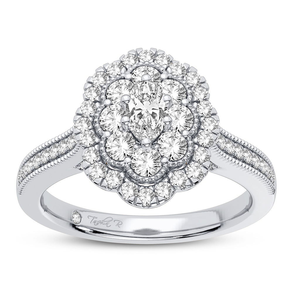 14K 0.75ct Diamond Engagement Ring